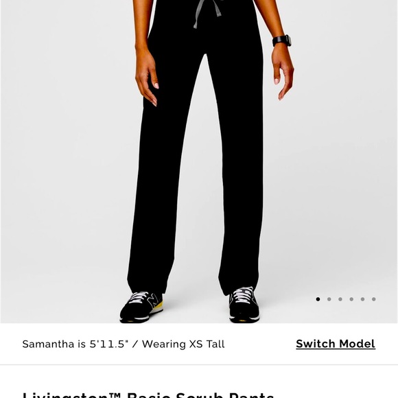 Two pairs of Figs scrub pants. GUC. Both large-tall. - Picture 6 of 6